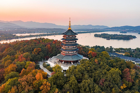 Hangzhou 1 day Tour: West Lake, Lingyin & Leifeng Pagoda