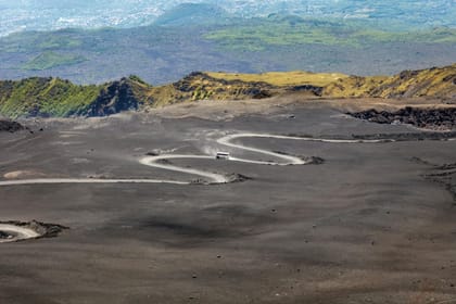 From Taormina Area: Mount Etna tour