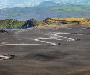 Desde Taormina: Excursión al Etna a 2900 m con Teleférico