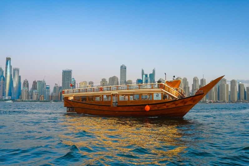 Dubai: Best traditional dhow cruise buffet dinner in Marina | GetYourGuide