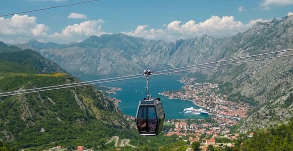 Budva: Kotor Bay Highlights Tour with Boat Ride & Cable Car