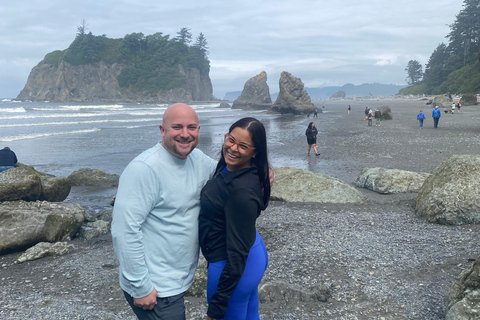 Seattle: Rainforest and Olympic National Park Highlights Olympic National Park: Rainforest, Beach, and highlights