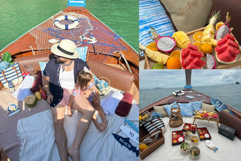 Krabi: Private Luxury Longtail Boat Trip to Hong Islands