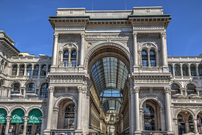 Milano: Guidad stadsrundtur med Duomo och valfri terrassSmågruppsresa med tillgång till terrass (hiss)