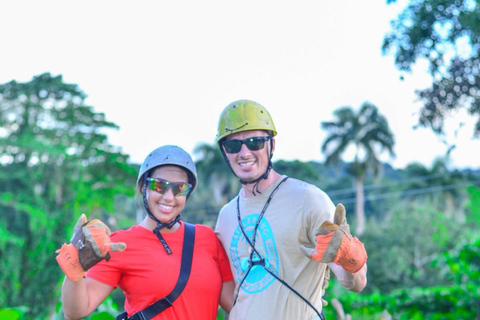 Punta Cana: fly through the jungle on our incredible zipline. Fly over the jungle of Punta Cana with our incredible Zipline.