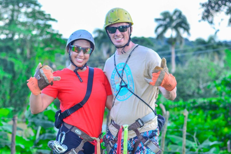 Punta Cana: fly through the jungle on our incredible zipline. Fly over the jungle of Punta Cana with our incredible Zipline.