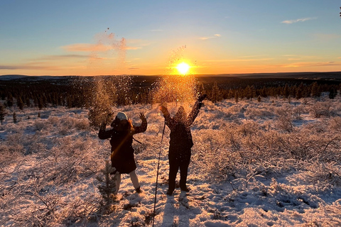 Saariselkä: Private National Park Walk with Cowboy Coffee