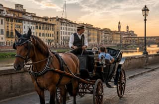 Kutschenfahrt in Florenz: Romantische Fahrt durch das Herz von Florenz