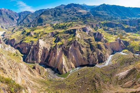 Tour del Canyon del Colca di un giorno ad Arequipa con prima colazione