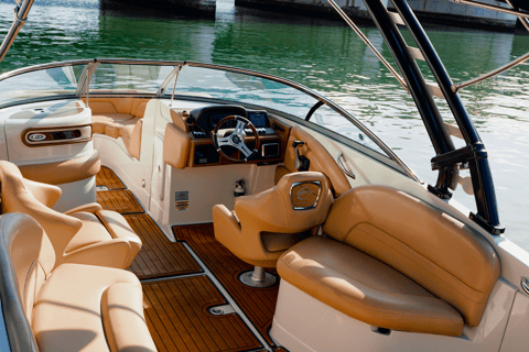 Miami Beach: Spektakularna wycieczka łodzią po piaszczystej plaży i Skyline6-godzinna prywatna wycieczka łodzią po wyspie Miami i piaszczystej plaży