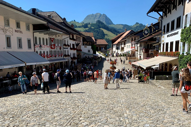 Berne : Excursion d'une journée dans la Gruyère et le vignoble de Lavaux avec fromage et vin