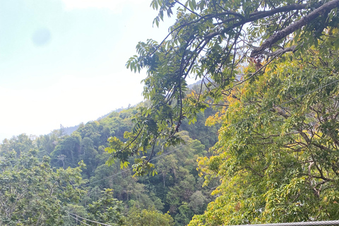 Trinidad: aventura en tirolina con baño en la playa y traslados