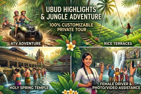 Ubud Vibes: Private Day Tour with a Local Female Driver