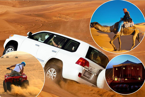 Doha Premium Wüstensafari mit Quad und KamelrittDoha Quadbike Sandboarding Wüstensafari und Kamelritt