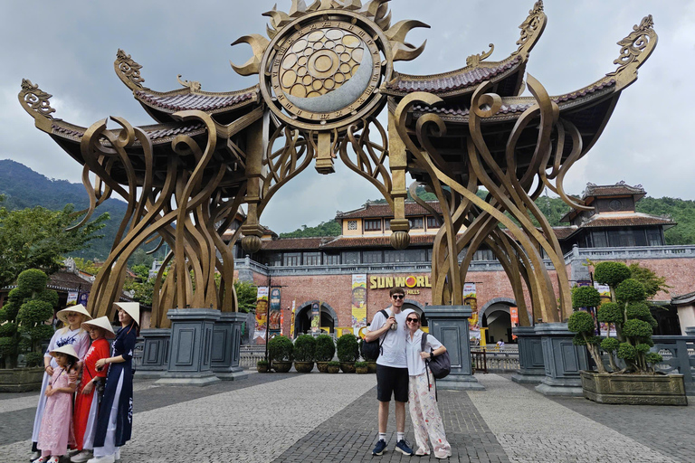 Z Da Nang: Port Tien Sa do Złotego Mostu w ramach prywatnej wycieczki