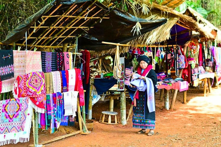 Från Chiang Mai : Vita och blå tempel och Lalita Cafe