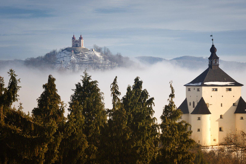 TOPP av Slovakien: Gruva i Banská Štiavnica &amp; simning i grottor