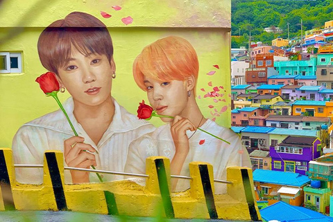 Busan : visite guidée d&#039;une journée sur le thème des K-dramas avec café pour animaux et pique-niqueBusan: Guided K-Drama Day Tour with Pet Cafe &amp; Picnic