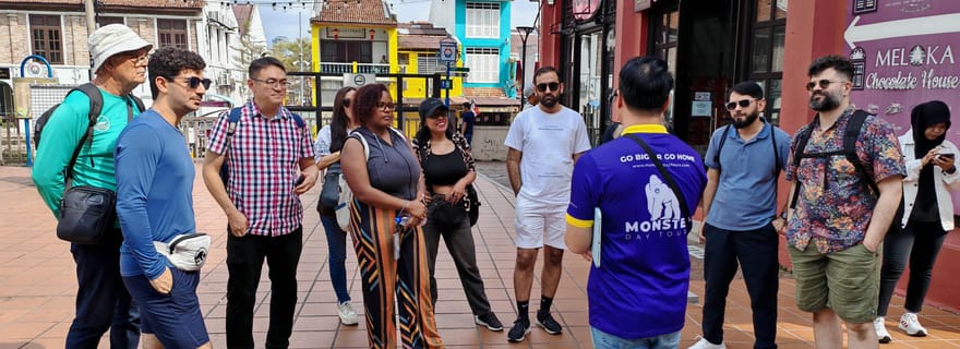 Visite à pied de la ville UNESCO de Malacca (pourboires)