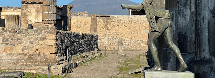 Depuis la côte amalfitaine : Pompéi visite guidée