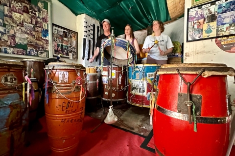 Salvador: percussieklasse van 3 uur