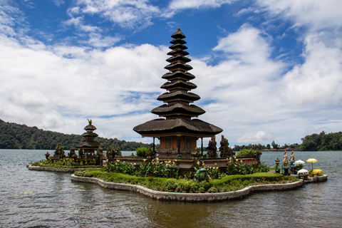 Bali: Floating Temple, Jatiluwih & Hidden Waterfall Small Group- No Entrance Ticket