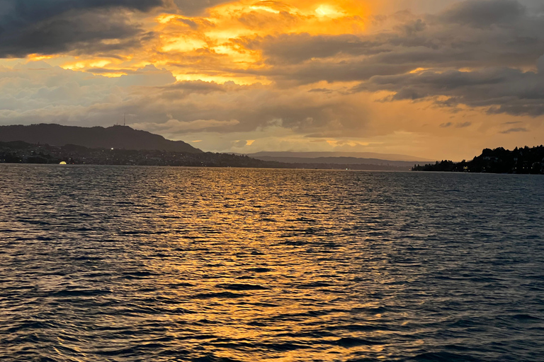 Waterbike op het meer van ZürichWaterfietstocht op het meer van Zürich - Tandem voor de hele dag