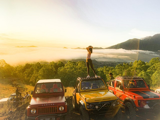 Visit Bali Mount Batur Jeep Sunrise with 4Wd Adventures Tour in Concepción