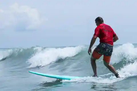Cocoa Beach: 1 timmes surflektion
