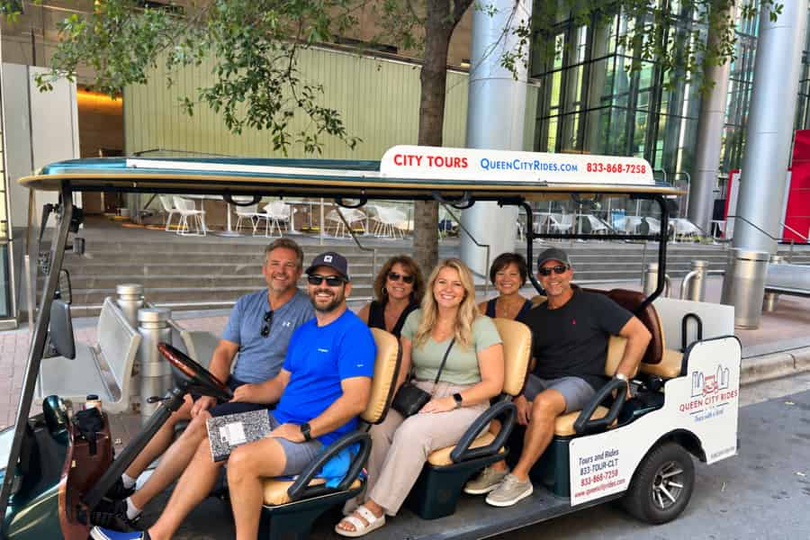 Charlottes ursprüngliche historische Tour im umweltfreundlichen Golfwagen. Foto: GetYourGuide Charlottes ursprüngliche historische Tour im umweltfreundlichen Golfwagen. Foto: GetYourGuide