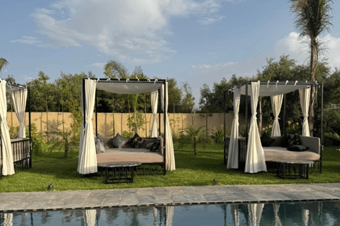 From Marrakesh: Pool Day Pass in Atlas Mountains with Lunch Refreshing Pool Escape: Enjoy Lunch and Easy Pickup