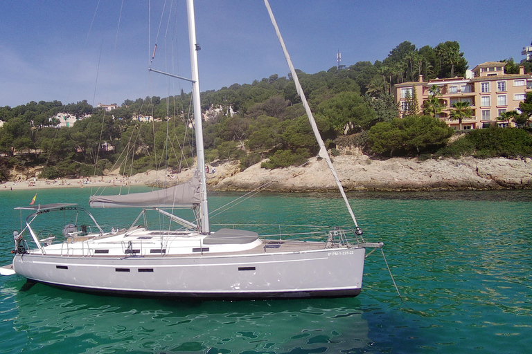 PALMA BAY : 4 HOUR PRIVATE TOUR WITH SAILING BOAT
