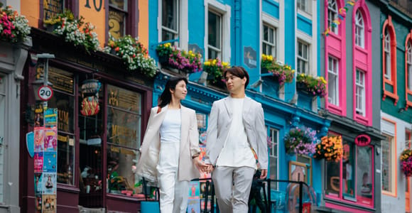 Edinburgh: Foto-Shooting mit einem privaten Urlaubsfotografen