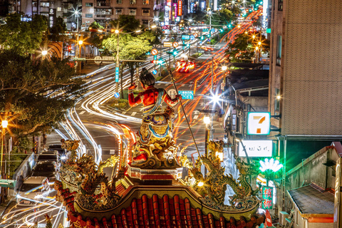 Taipei Nightfall: 4 hours Skyline View, Temple & Neon Market