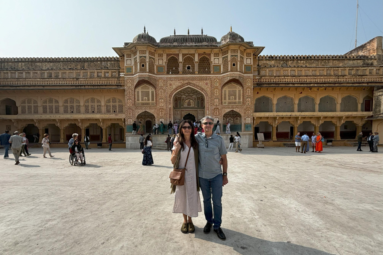 Jaipur: Full Day Sightseeing Tour by Private Car with Guide Jaipur Day Tour with Private car + Guide + Lunch