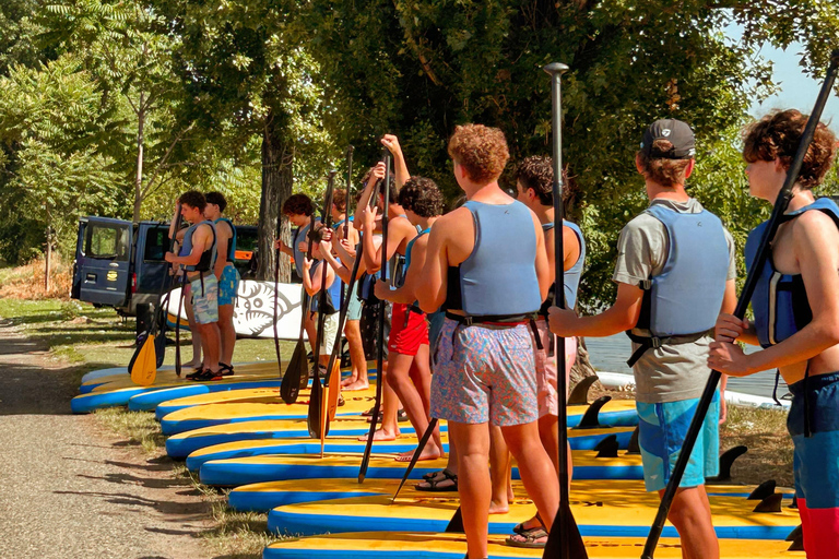 Praga: 2 ore di paddle boarding nel centro cittàPraga: 2 ore di paddle boarding nel centro della città