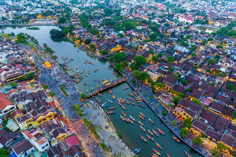 Hoi An: Tour di un giorno intero della Montagna di Marmo e della Città AnticaTour condiviso