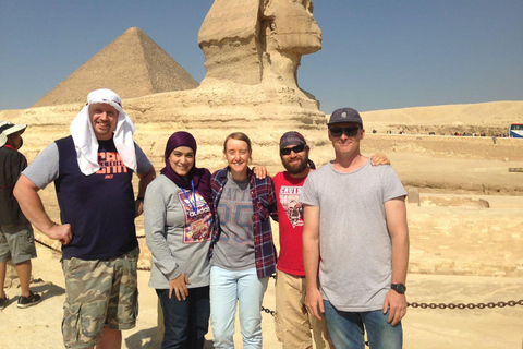 FULL DAY TOUR: GIZA PYRAMIDS, SPHINX, SAQQARA & MEMPHIS