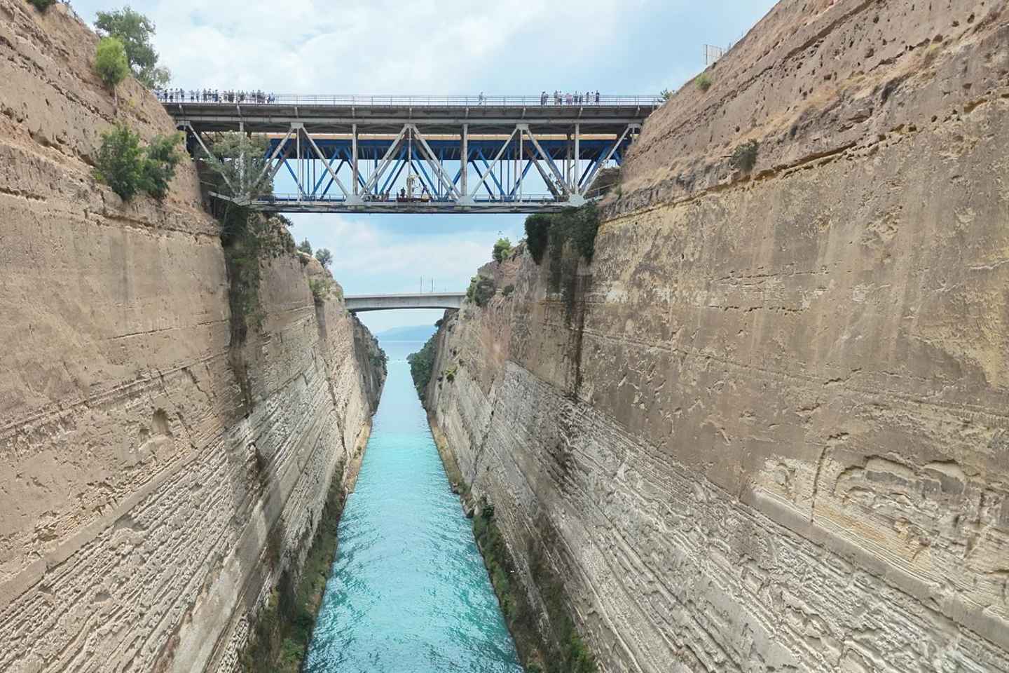 Corinth Canal: Passage By St. Andreas Glass-Bottom Boat