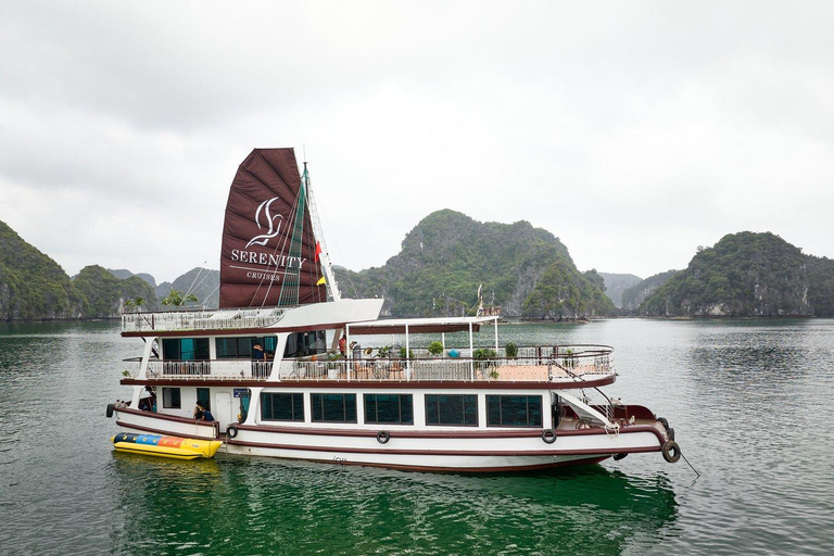 Hanoi/Cat Ba: Lan Ha Bay tour & transfer to Ninh Binh 1 day Pick up and drop off Hanoi