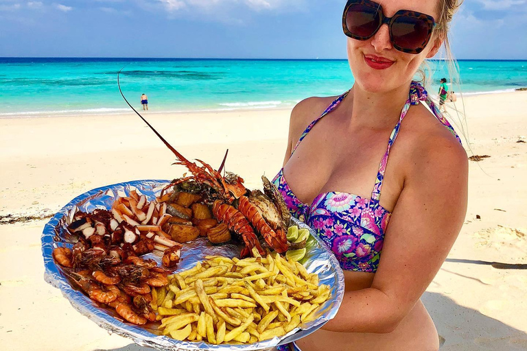 Prison island och nakupenda beach sandbank