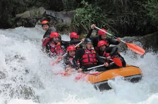 Ab Valencia: Rafting-Abenteuer in Montanejos und Thermalbäder
