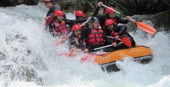 From Valencia: Montanejos Rafting Adventure & Natural Pools