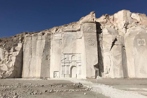 AREQUIPA : DEMI-JOURNÉE ROUTE DES SILLARS ET CANYON DE CULEBRILLAS + POINT DE VUE YANAHUARA