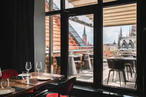 Middag med utsikt - 7:e våningen, Gamla stan i Gdańsk
