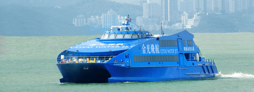 Hong Kong : voyage en ferry entre l'île de Hong Kong et Macao