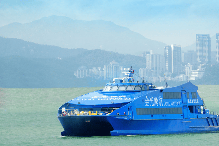Hongkong: veerbootreis tussen Hongkong en MacauVeerboot van Hong Kong Island naar Macau (enkele reis)