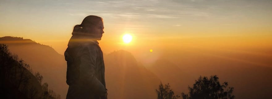 Depuis Surabaya ou Malang : Tumpak sewu, Mont Bromo, Ijen 3D2N