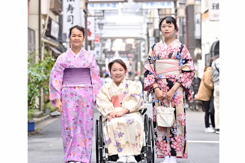 Tóquio: Experimenta o kimono de Asakusa e o MatchaTóquio: Experiência de vestir um quimono em Asakusa e tomar Matcha