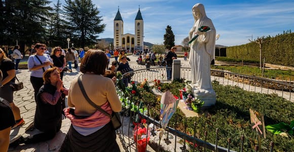 Von Dubrovnik aus: Medjugorje-Pilgerreise in kleiner Gruppe